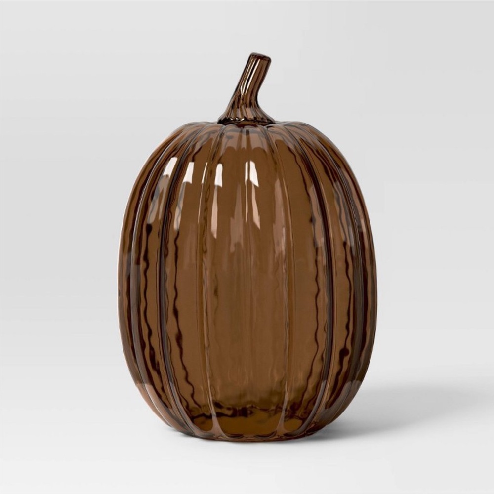 Large Glass Pumpkin Amber -
Threshold™